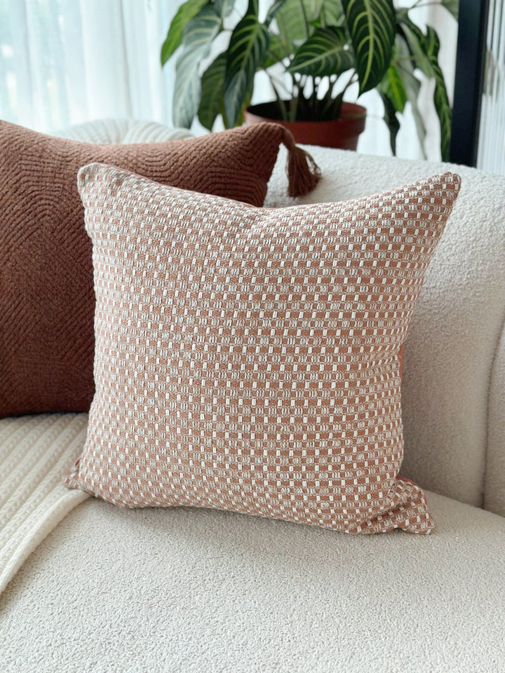 Clay Weave Cushion Cover