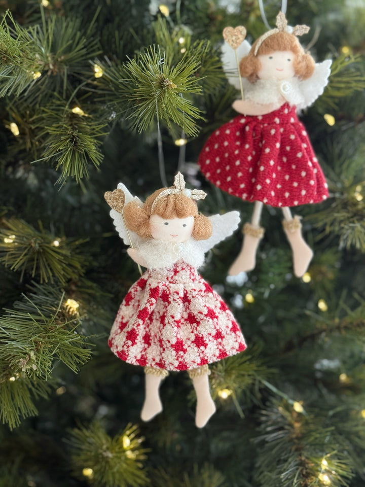 Whimsical Angel Ornament Set (3 options)