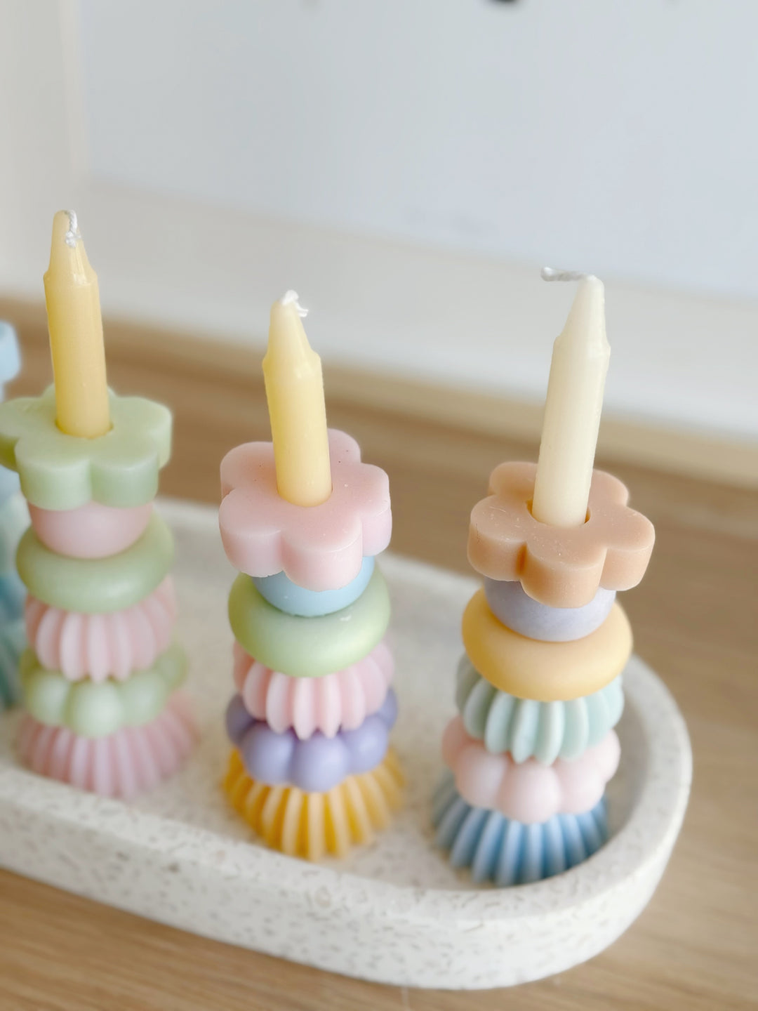Bloom Stack Candles (4 options)