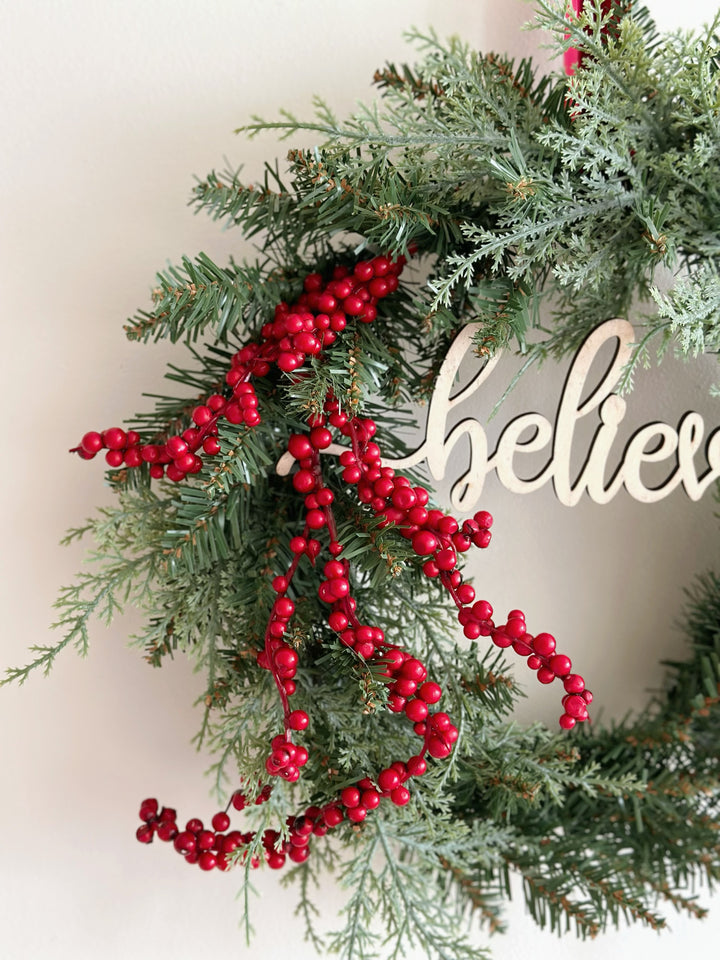 MADE-TO-ORDER: Believe In The Magic Wreath