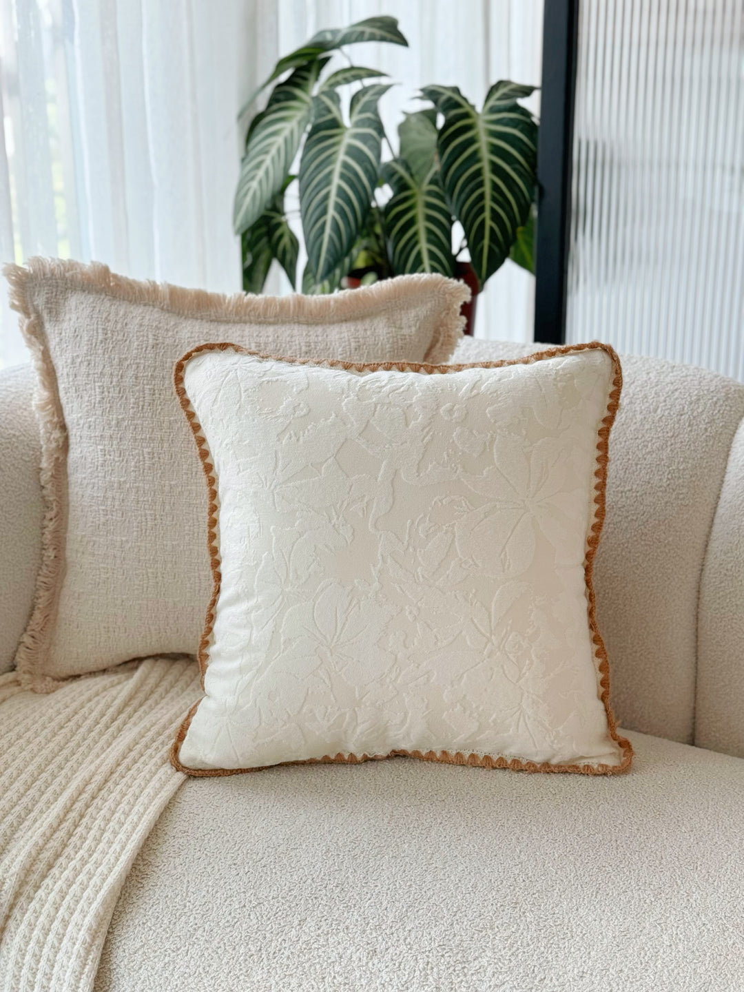 Veloura Bloom Cushion Cover
