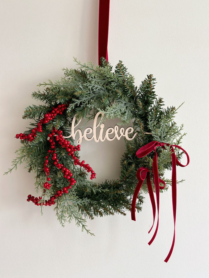 MADE-TO-ORDER: Believe In The Magic Wreath