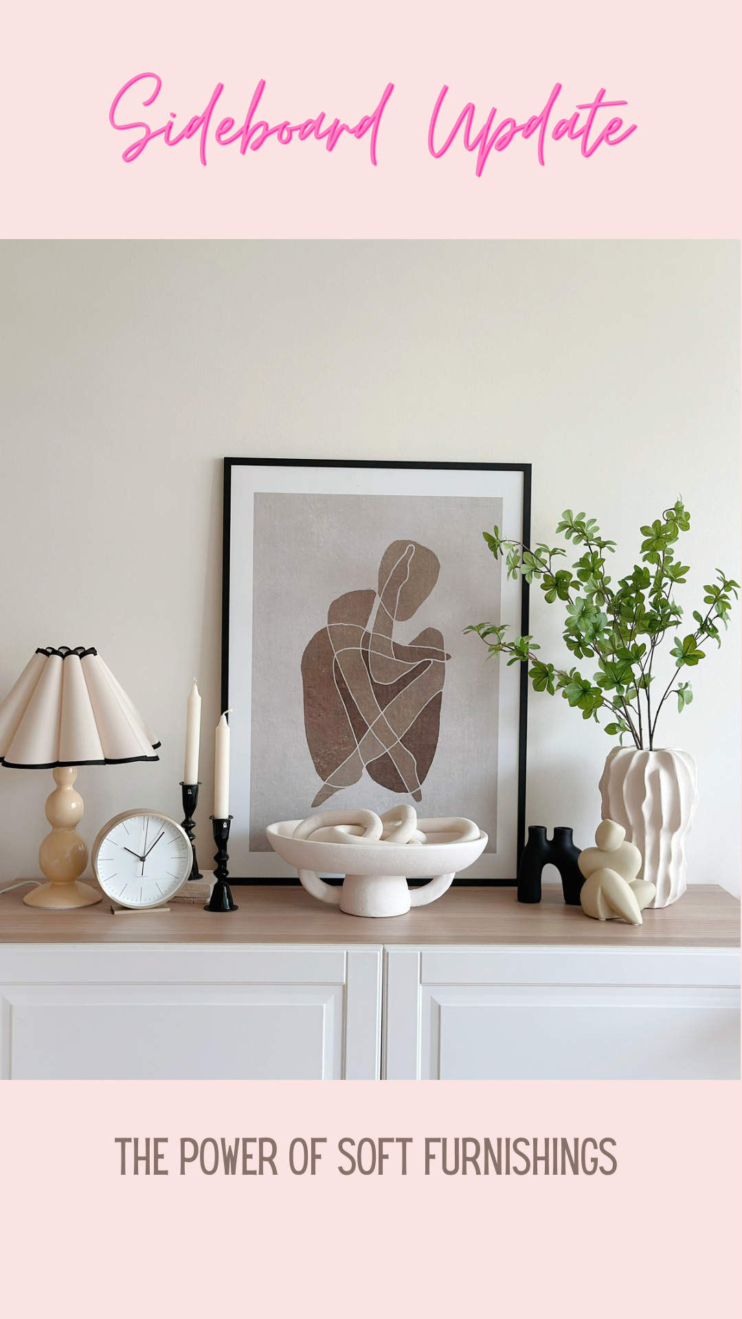 Mero Black Candle Stand - Small