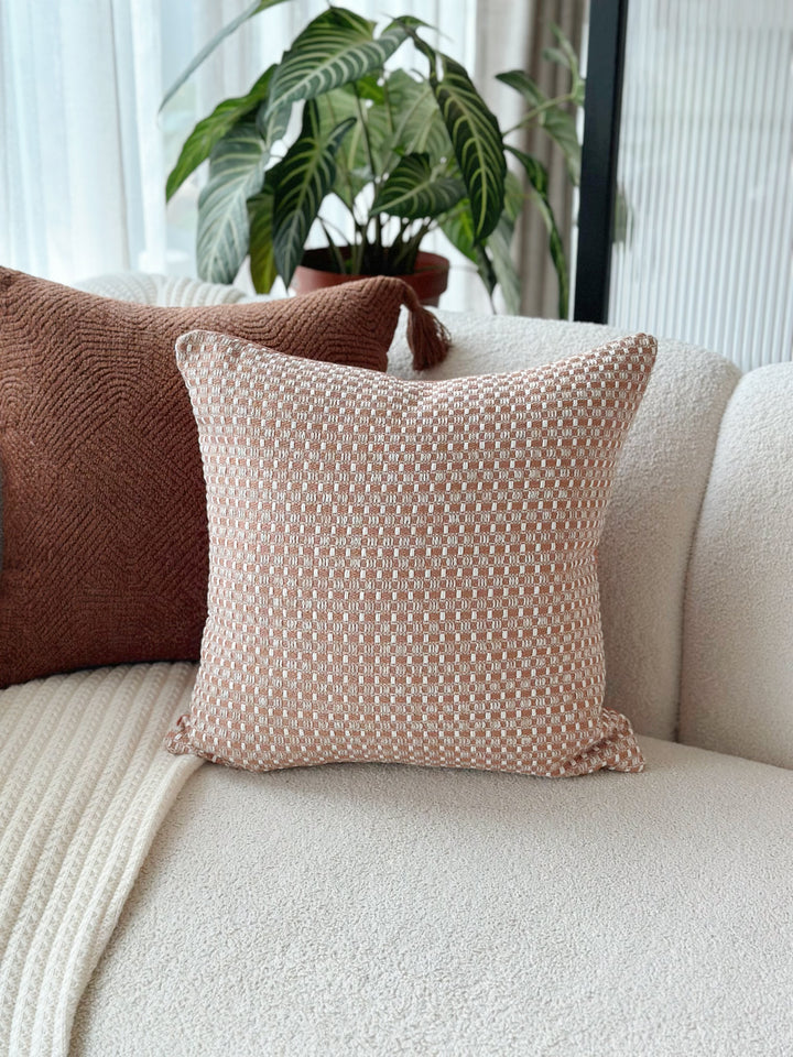 Clay Weave Cushion Cover