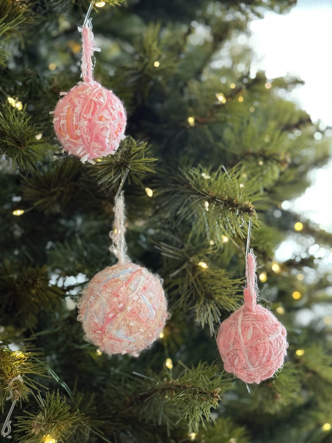 Sugarblush Yarn Baubles (set of 7)