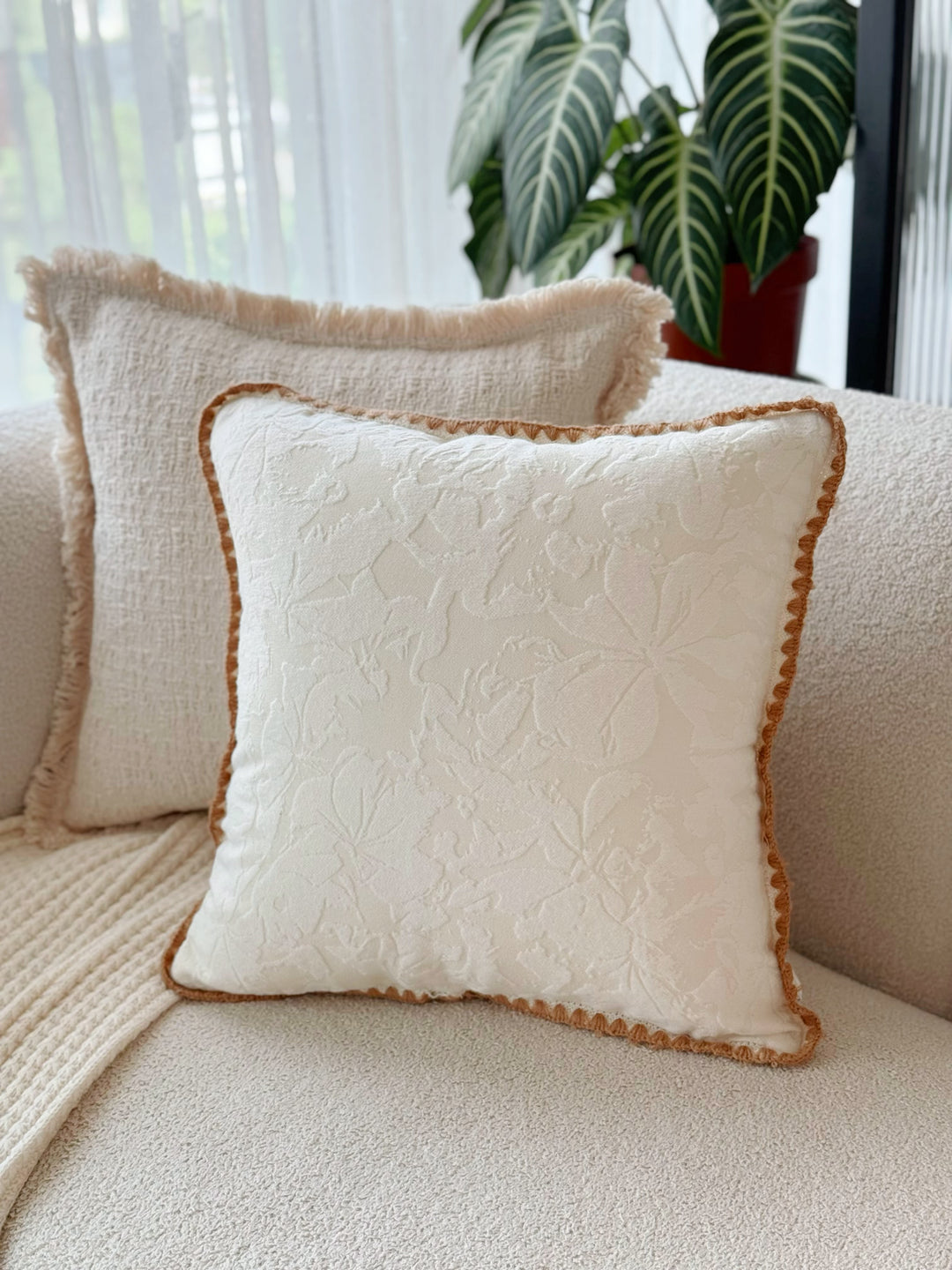Veloura Bloom Cushion Cover