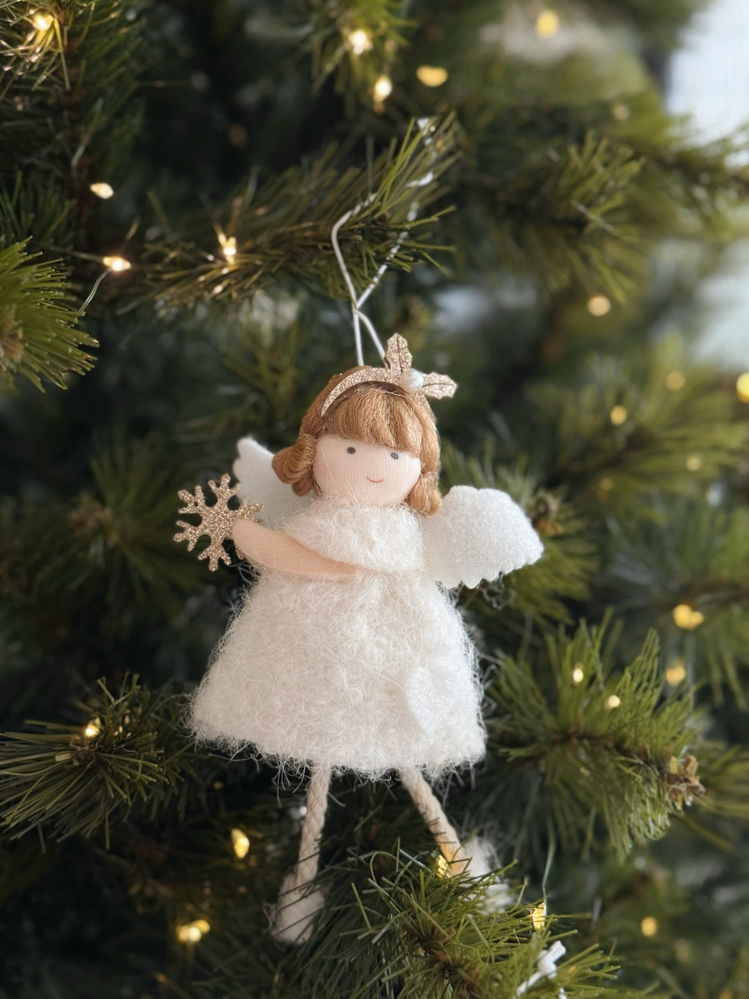 Whimsy Angel Ornament (3 colours)