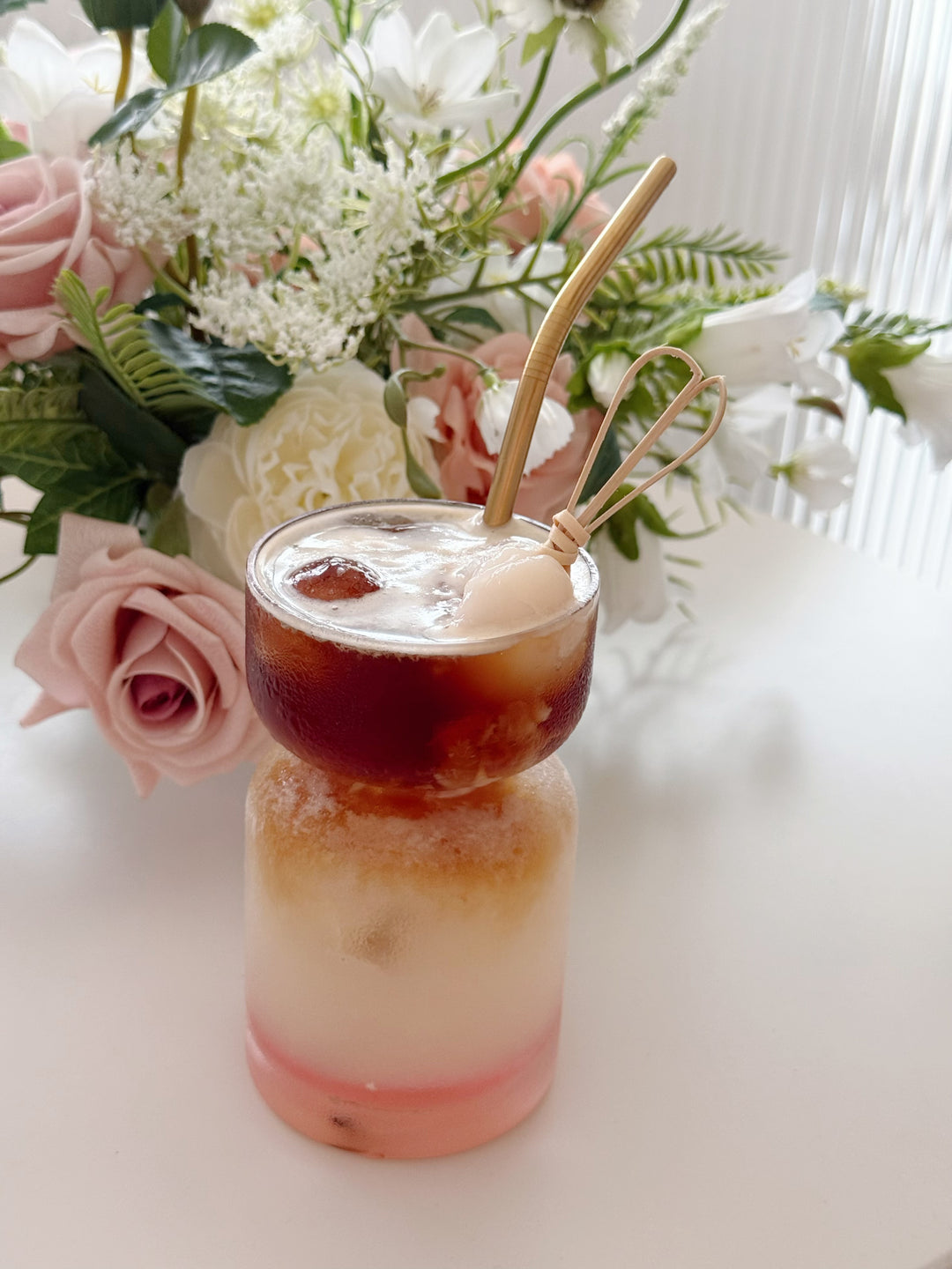 Hourglass Flow Glass Cup