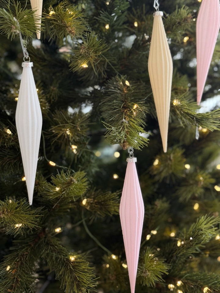 Nordic Velvet Icicle Set - Pastel (set of 6)