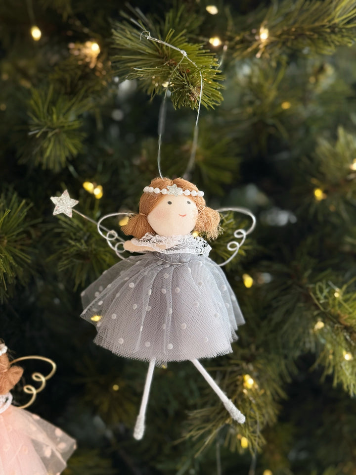 Twinkle Tulle Angel Ornament (3 colours)