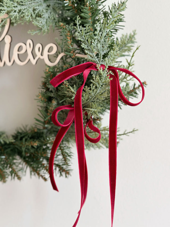 MADE-TO-ORDER: Believe In The Magic Wreath