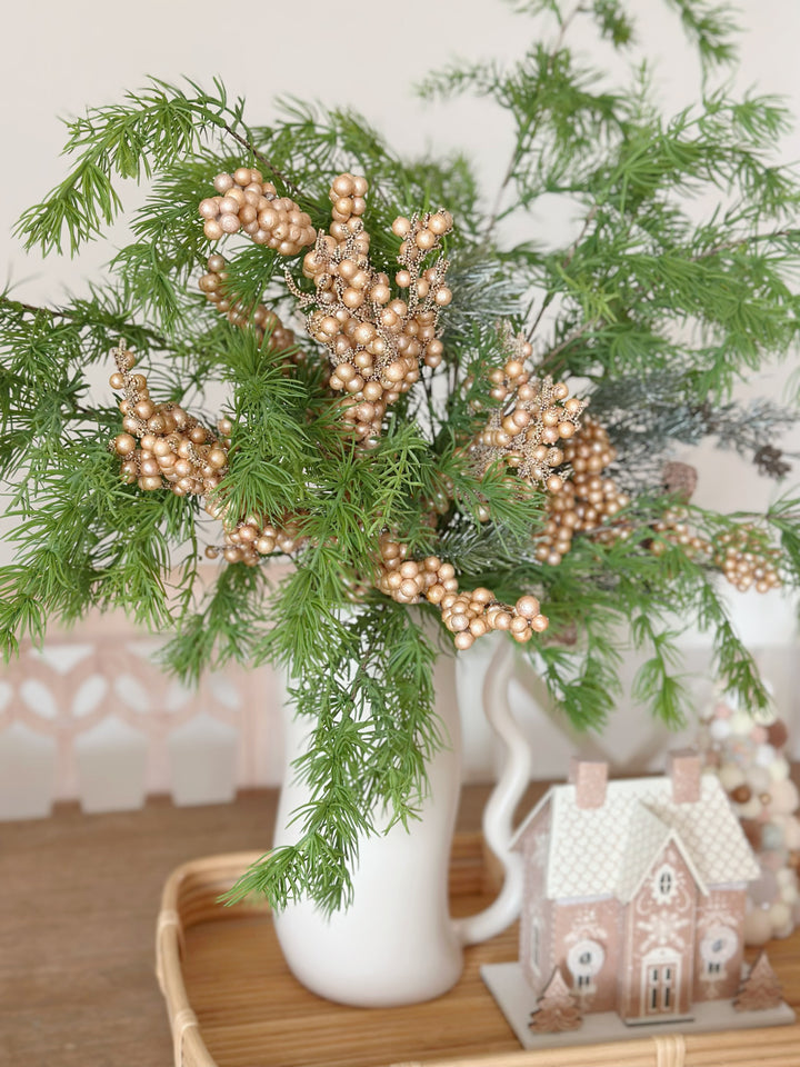 Champagne Gleam Berry Stem