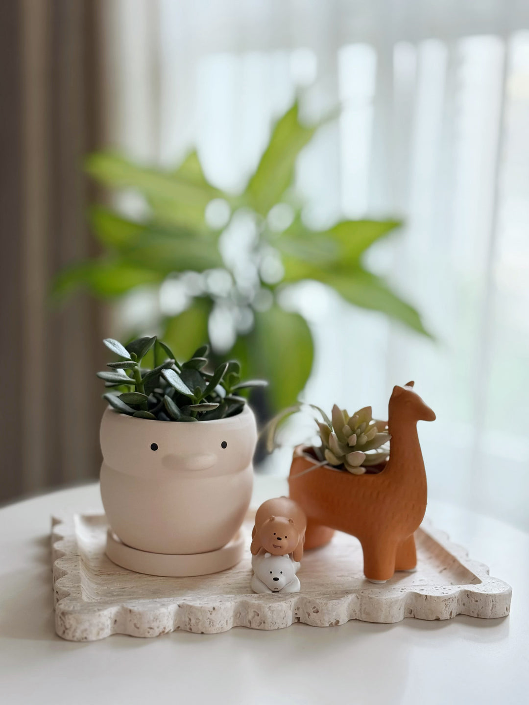 Sunny the Llama Mini Planter