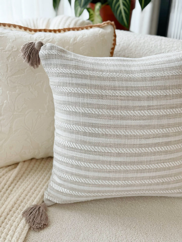 Tassel Trail Cushion Cover