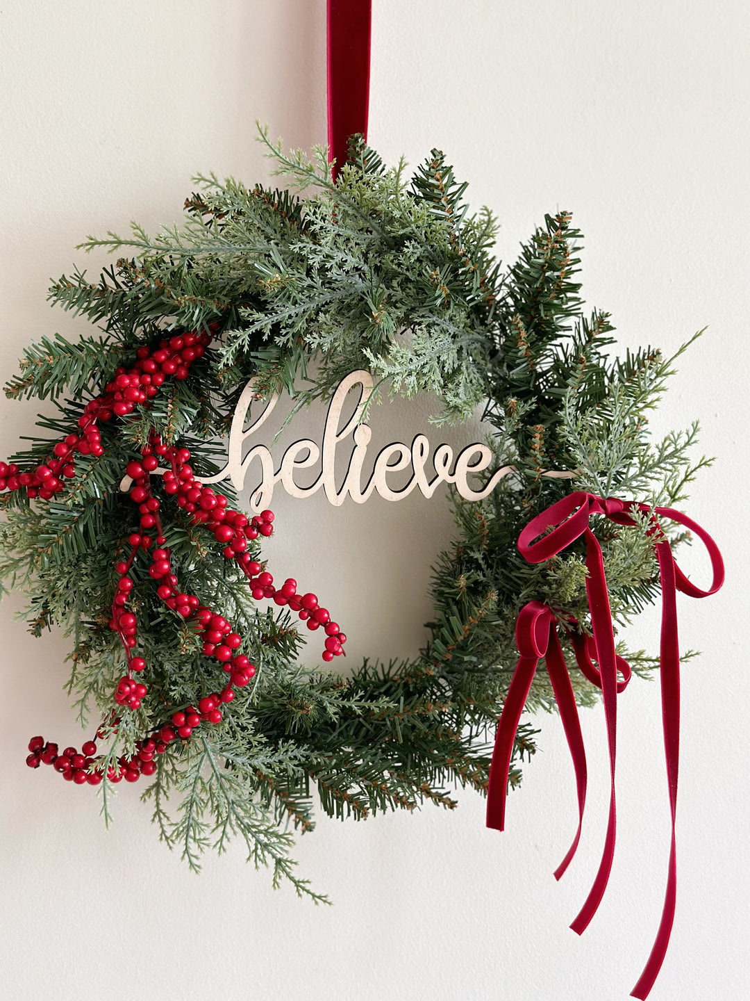 MADE-TO-ORDER: Believe In The Magic Wreath
