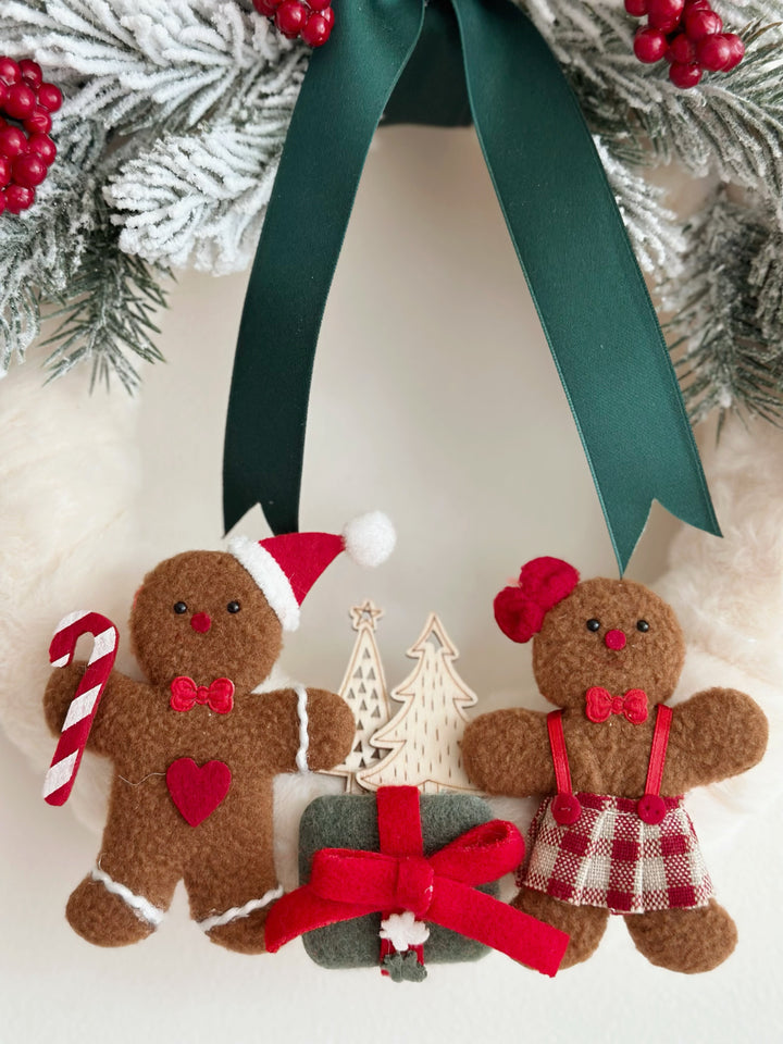 MADE-TO-ORDER: Gingerbread Wonderland Wreath