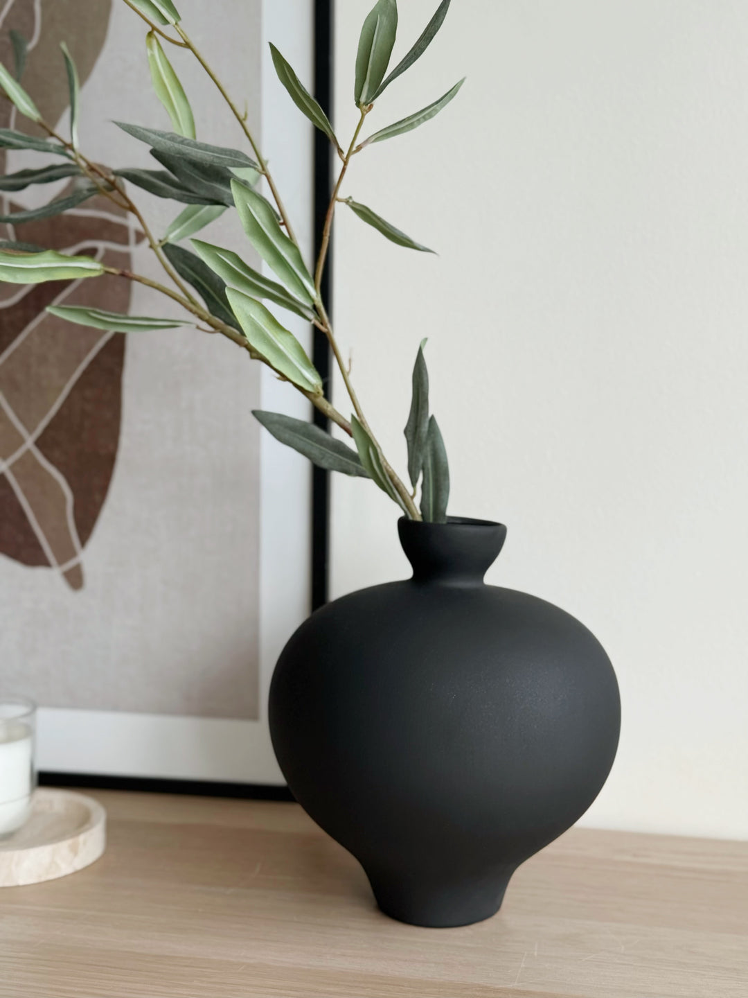 Midnight Orb Vase