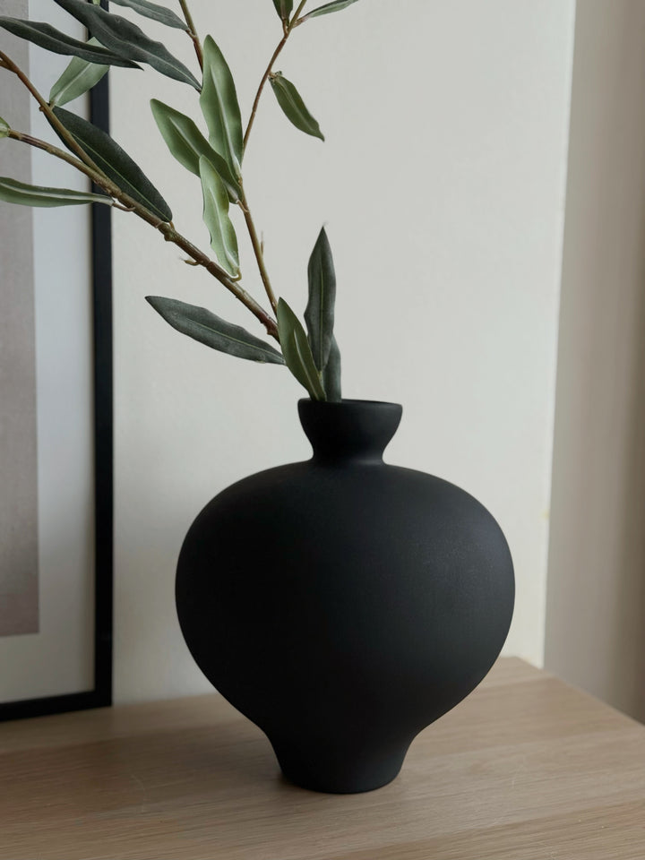 Midnight Orb Vase