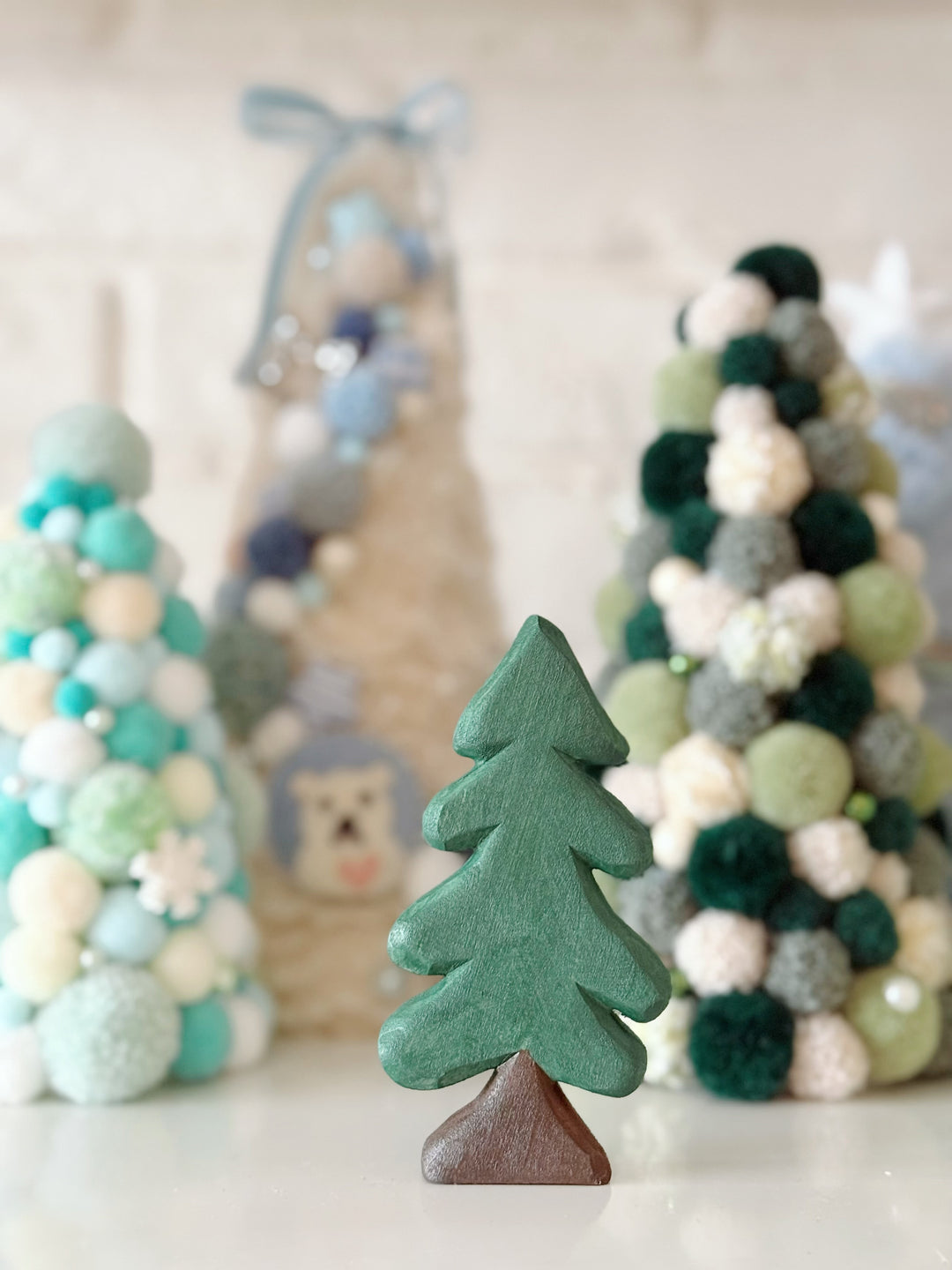 Little Pine Wooden Tree