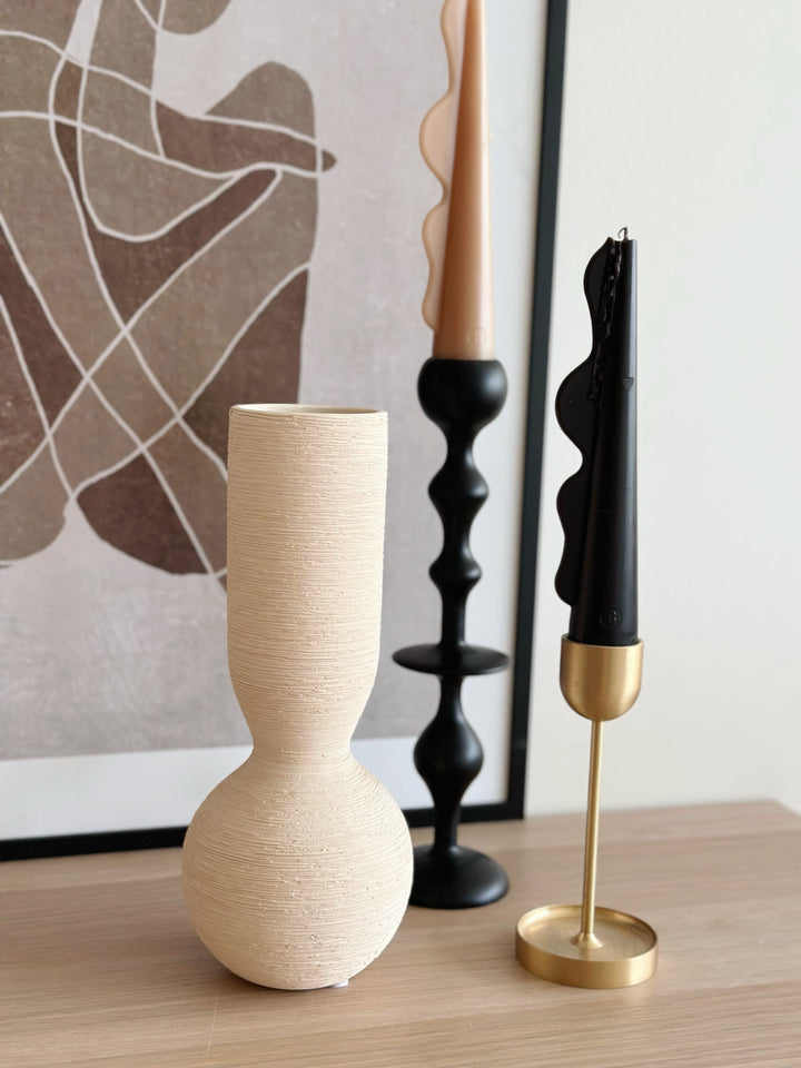 Ivory Trace Tall Vase