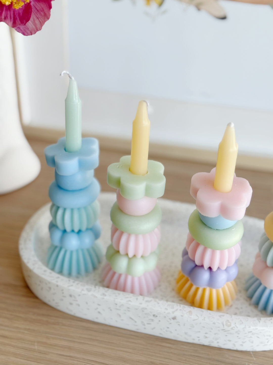 Bloom Stack Candles (4 options)