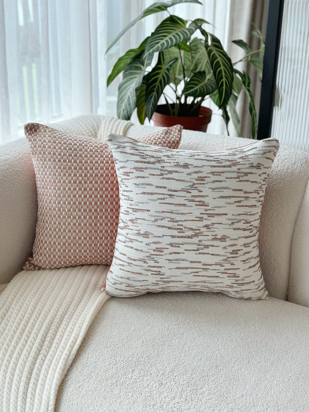 Clay Drift Cushion Cover