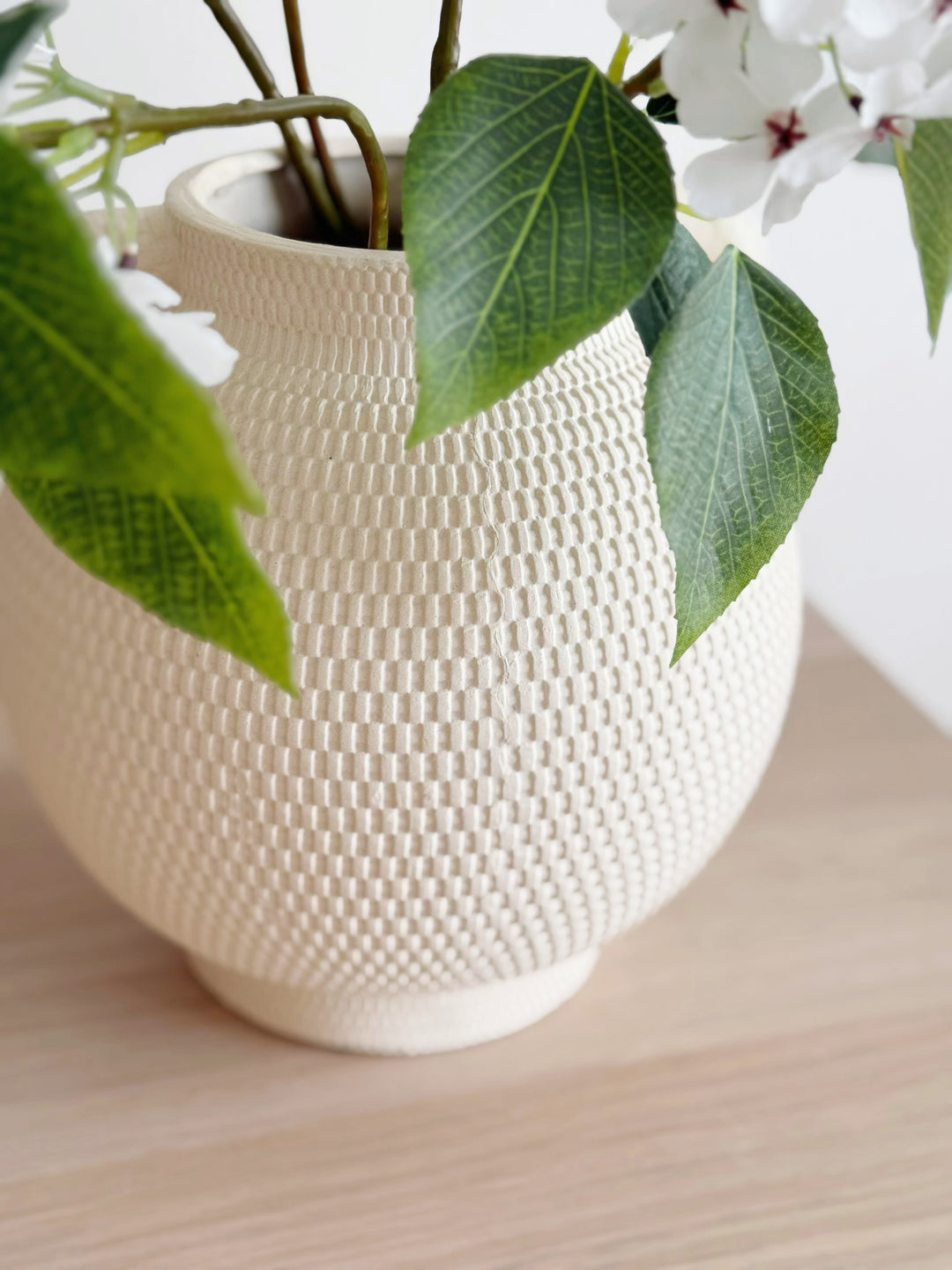Woven Earth Vase