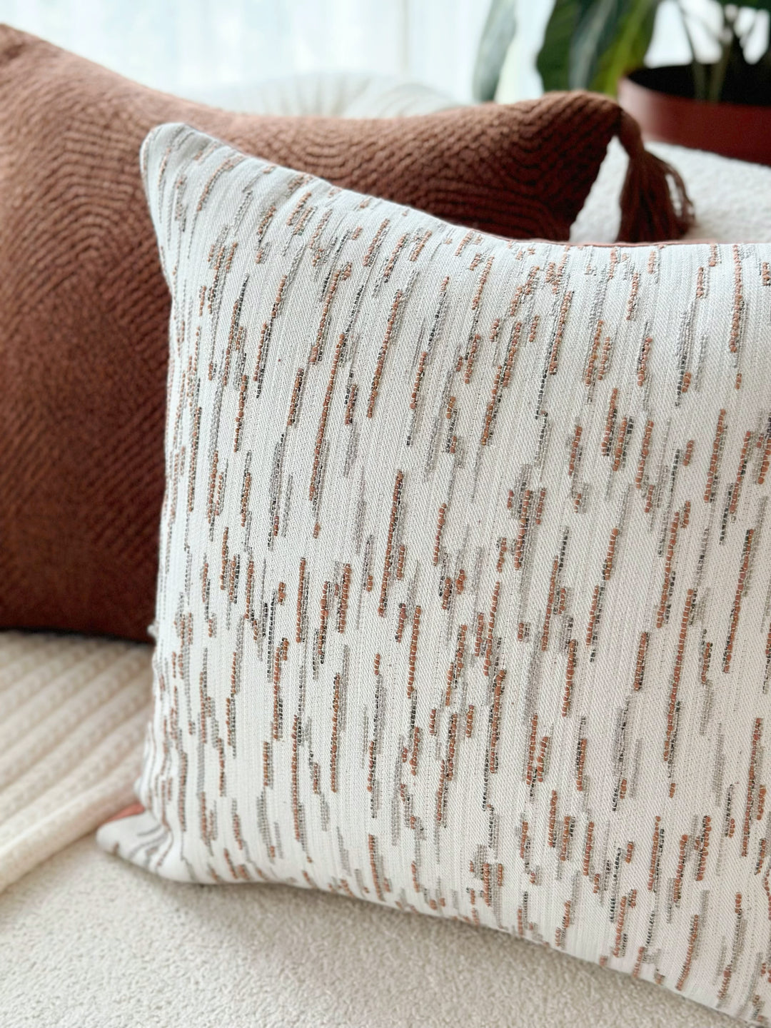Clay Drift Cushion Cover