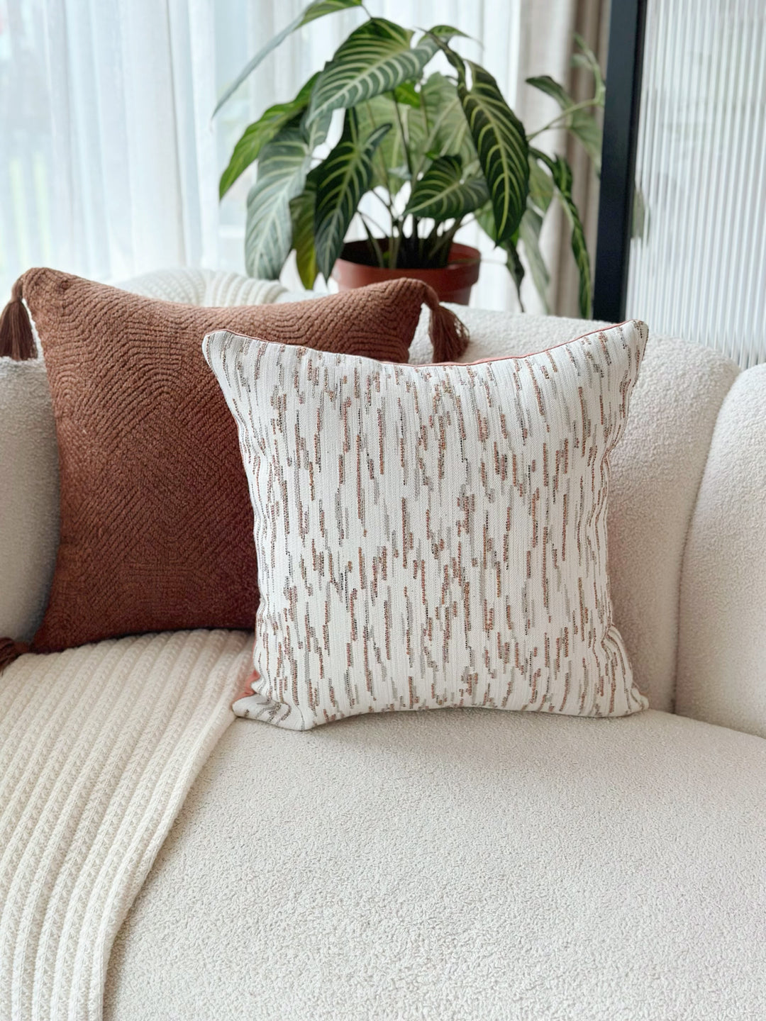 Clay Drift Cushion Cover