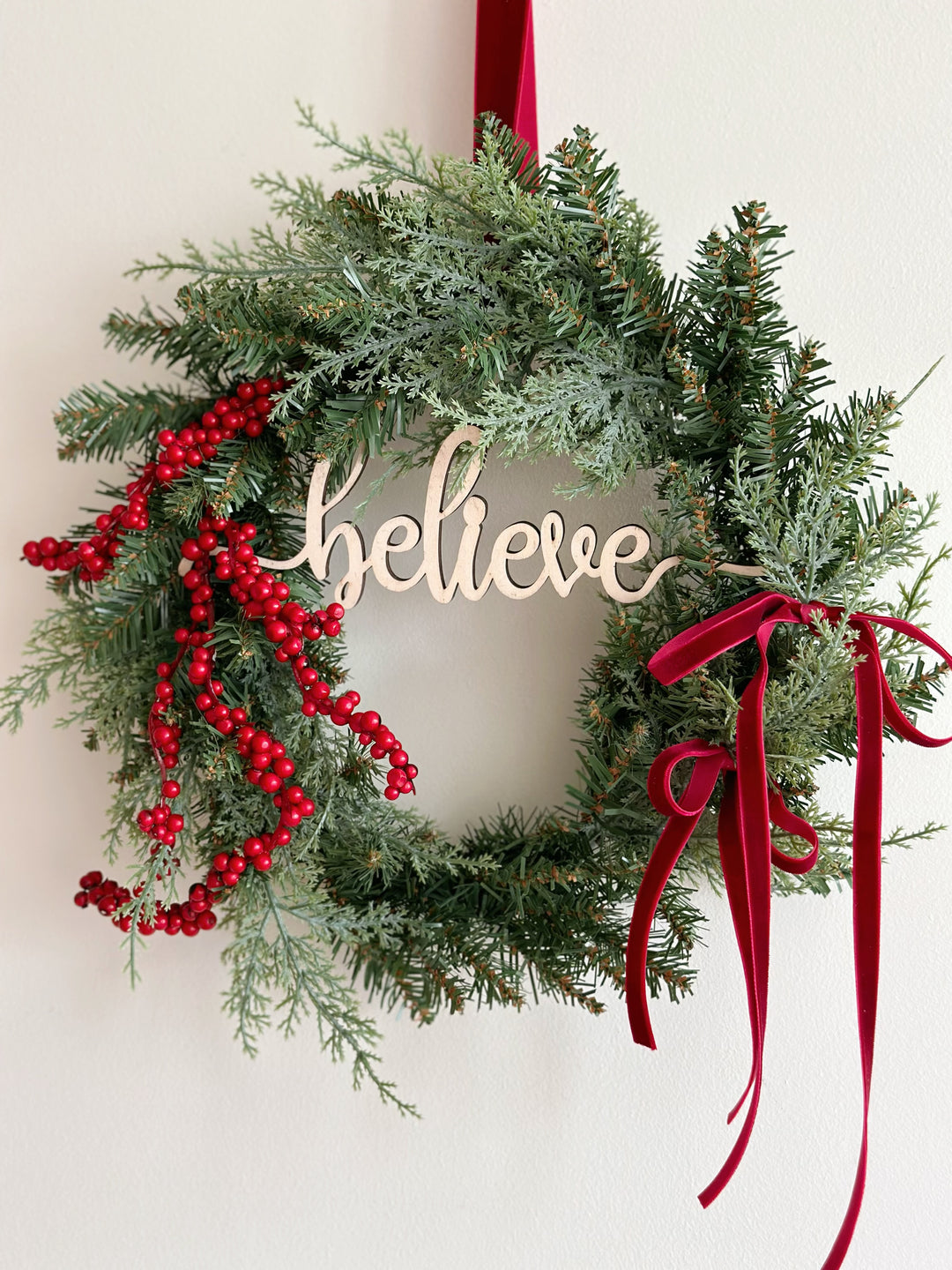MADE-TO-ORDER: Believe In The Magic Wreath