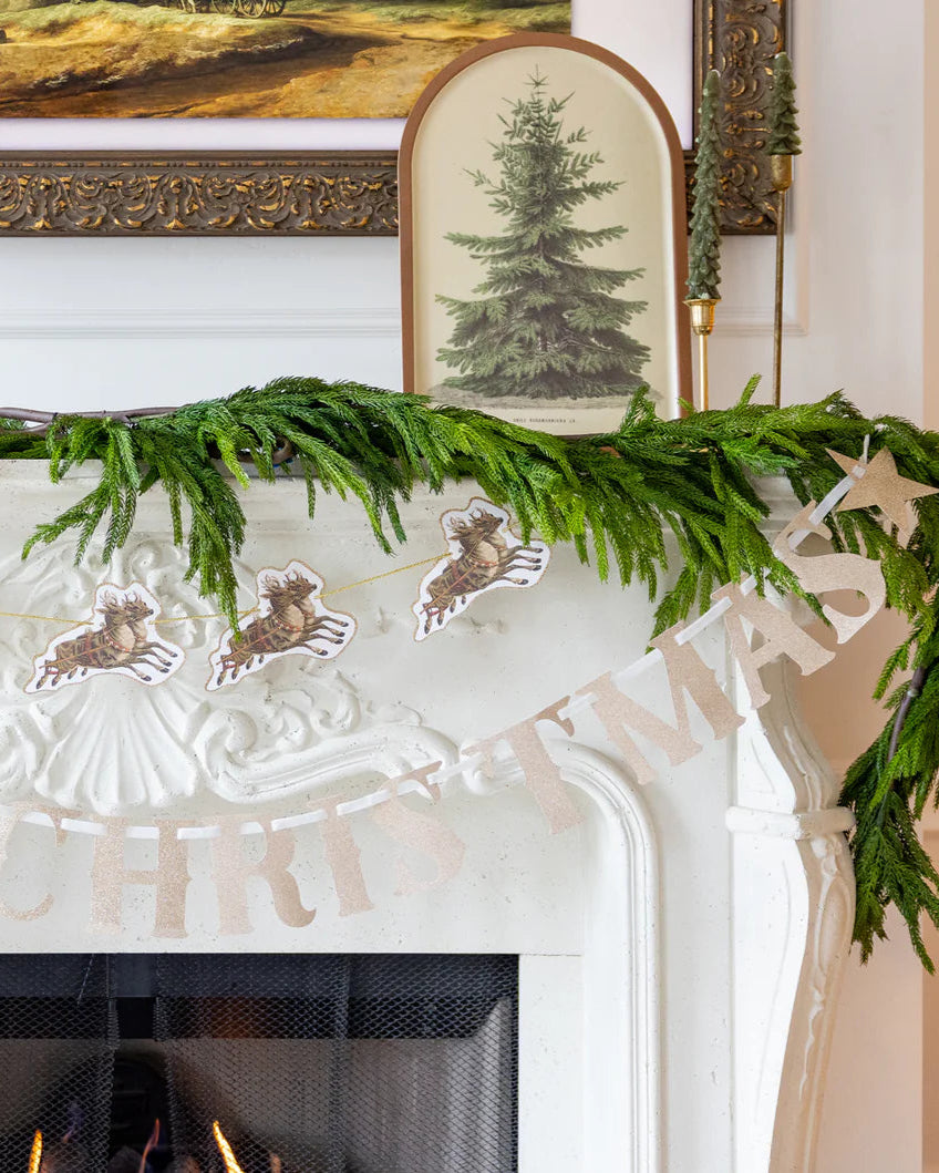 Christmas Tree Bamboo Tray