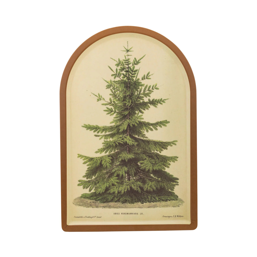 Christmas Tree Bamboo Tray