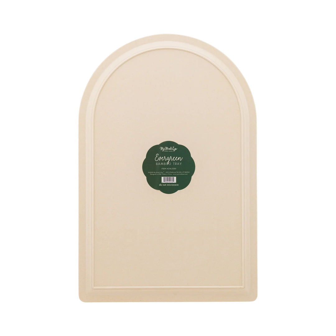 Christmas Tree Bamboo Tray