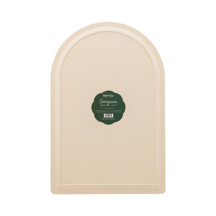 Christmas Tree Bamboo Tray