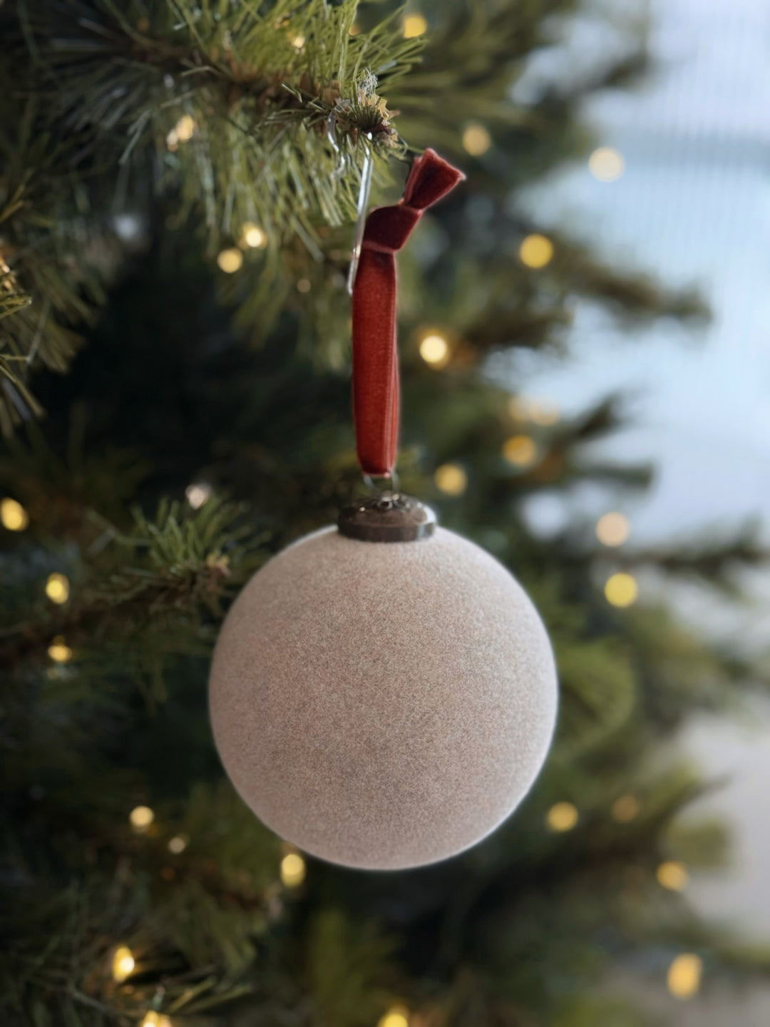 Velvet Nude 8cm Bauble Set (Set of 9)