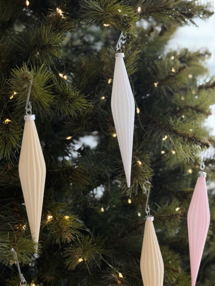 Nordic Velvet Icicle Set - Pastel (set of 6)