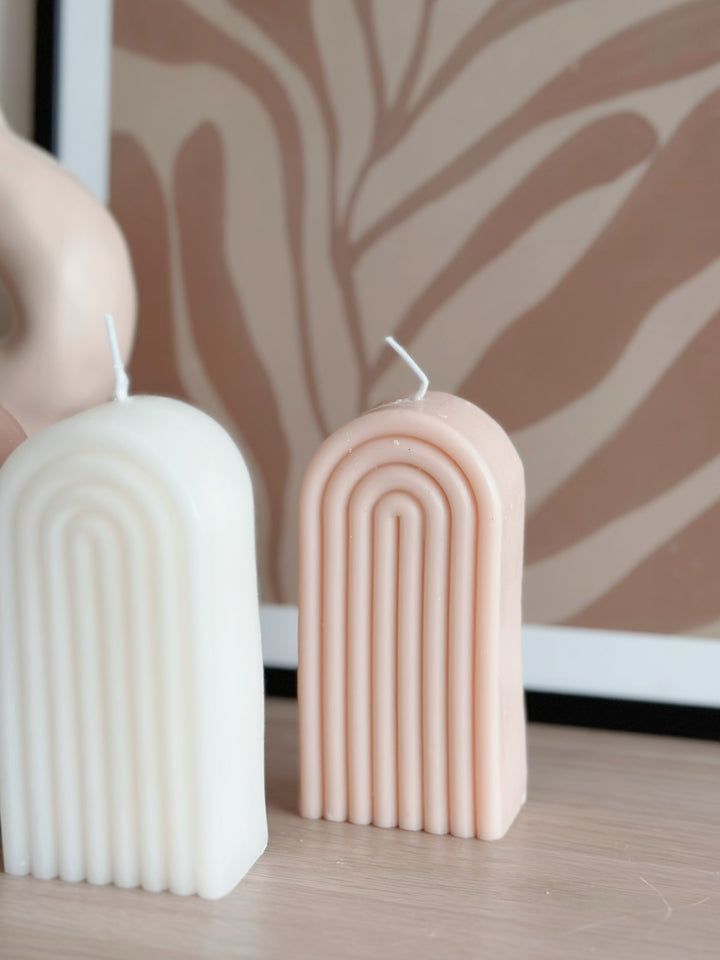 Earthy Arch Candles (3 colours)