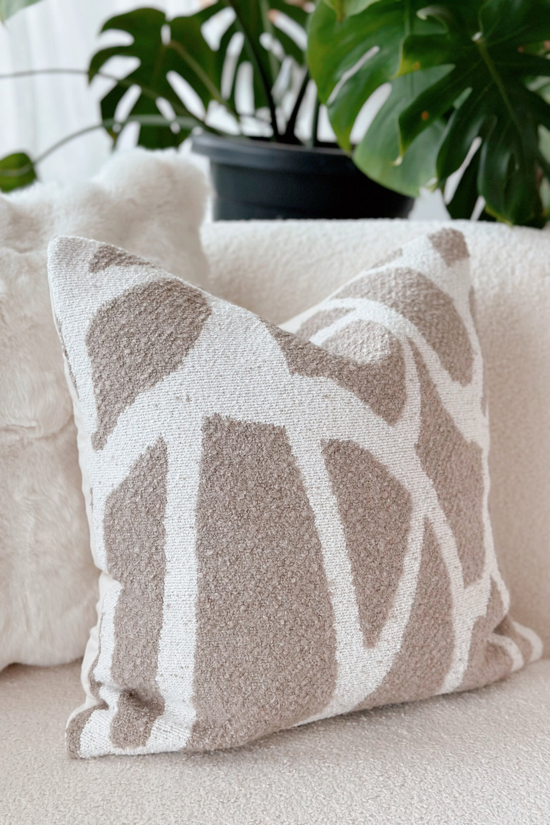 Milk and Tea Cushion Cover