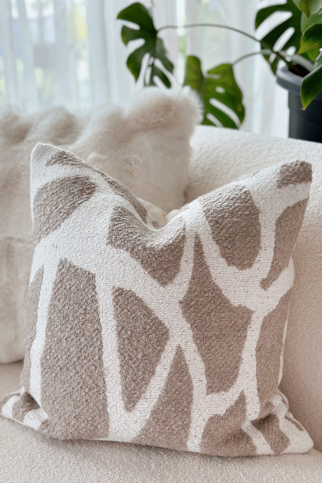 Milk and Tea Cushion Cover