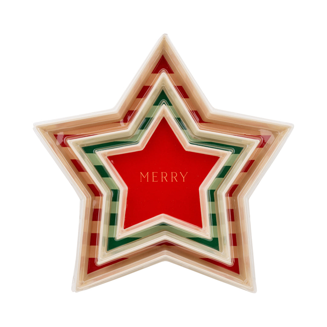 Merry + Joy Star Bamboo Set