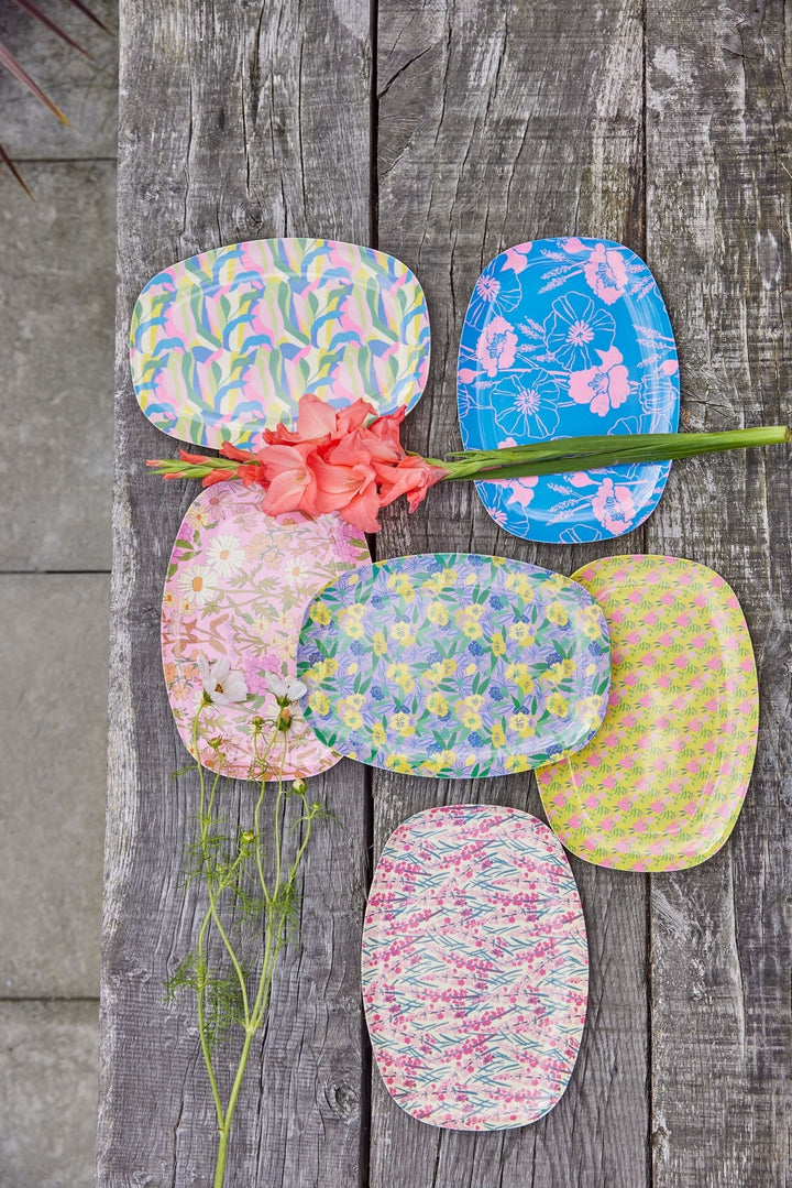 Daisy Dearest Rectangular Melamine Plate