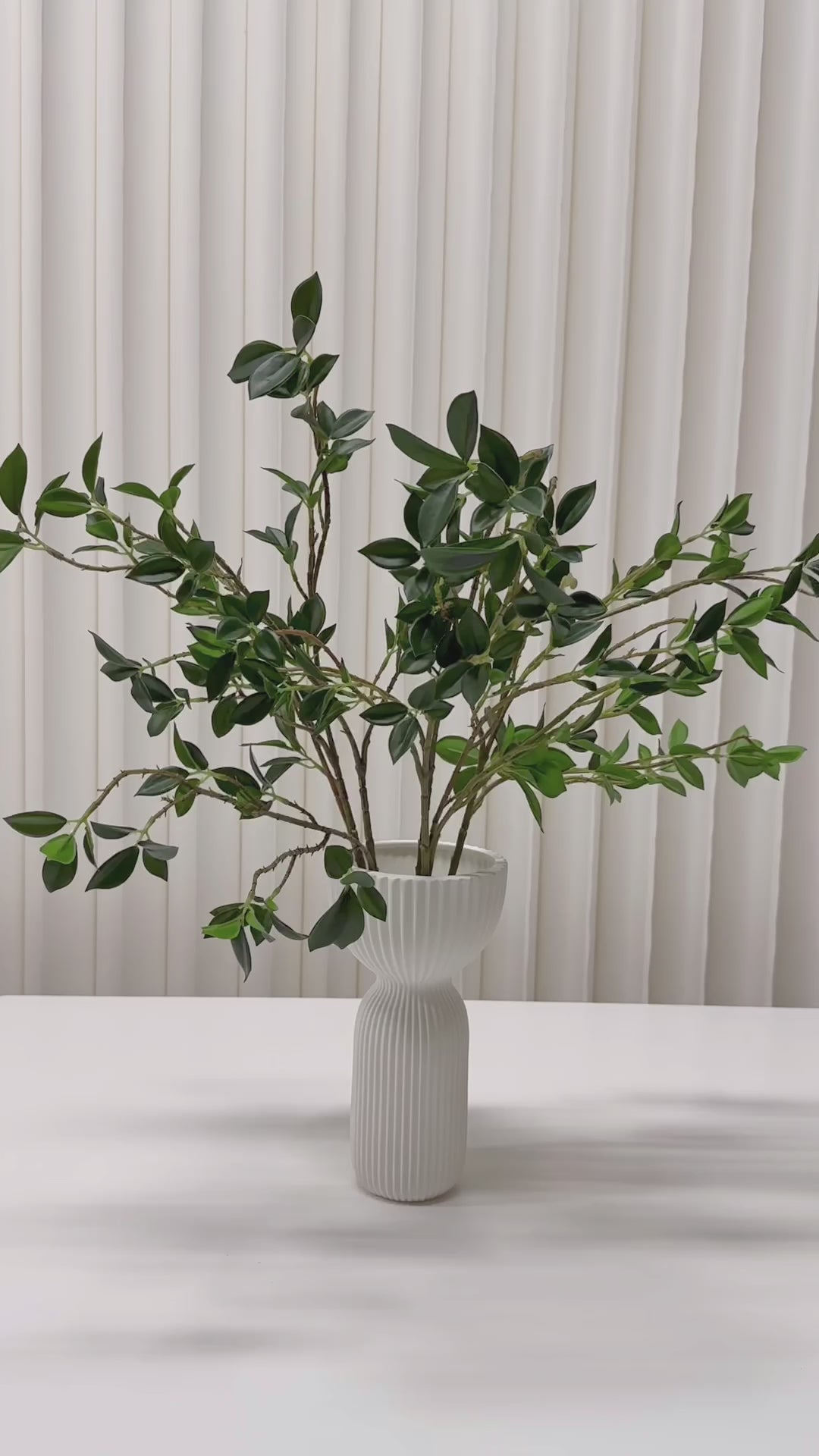Faux Camellia Branches 65cm