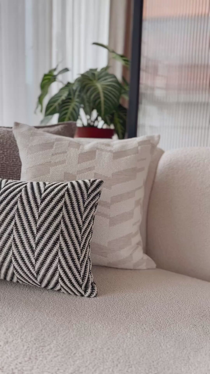 Mono Weave Waist Cushion Cover