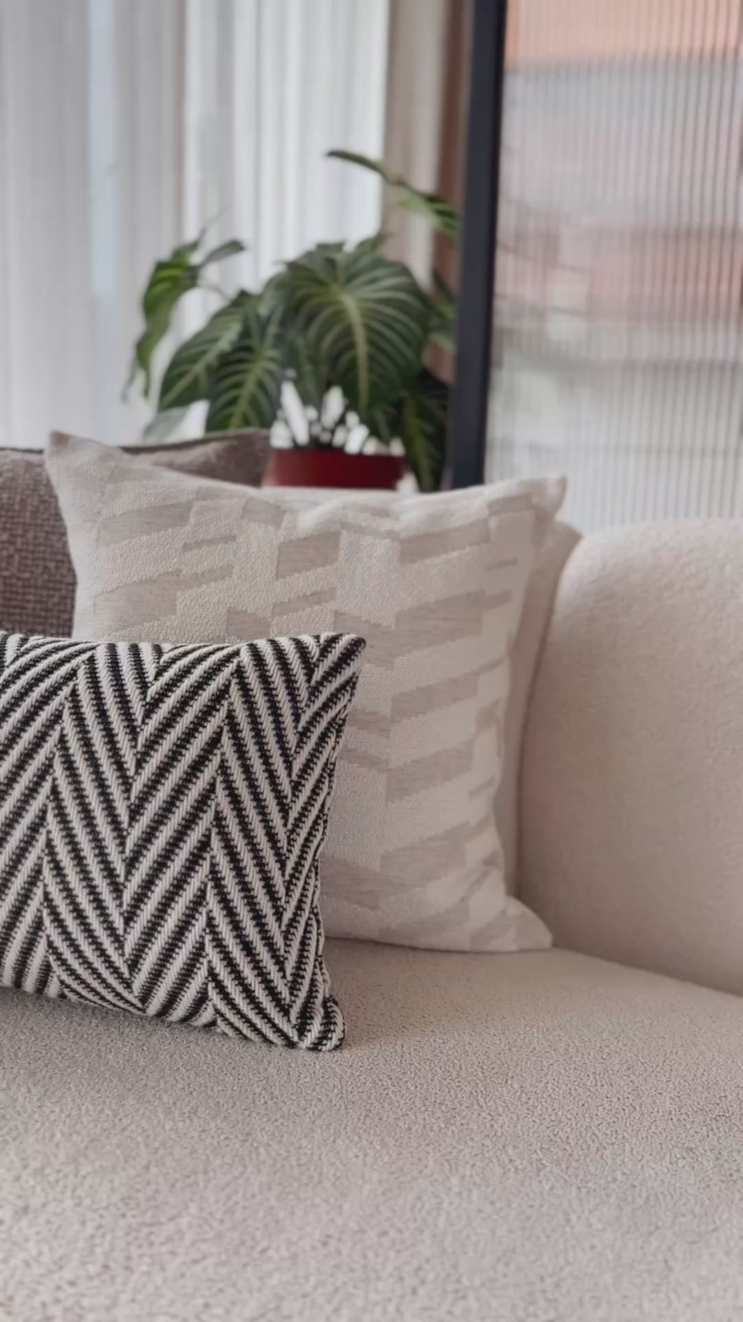 Soft Steps Cushion Cover