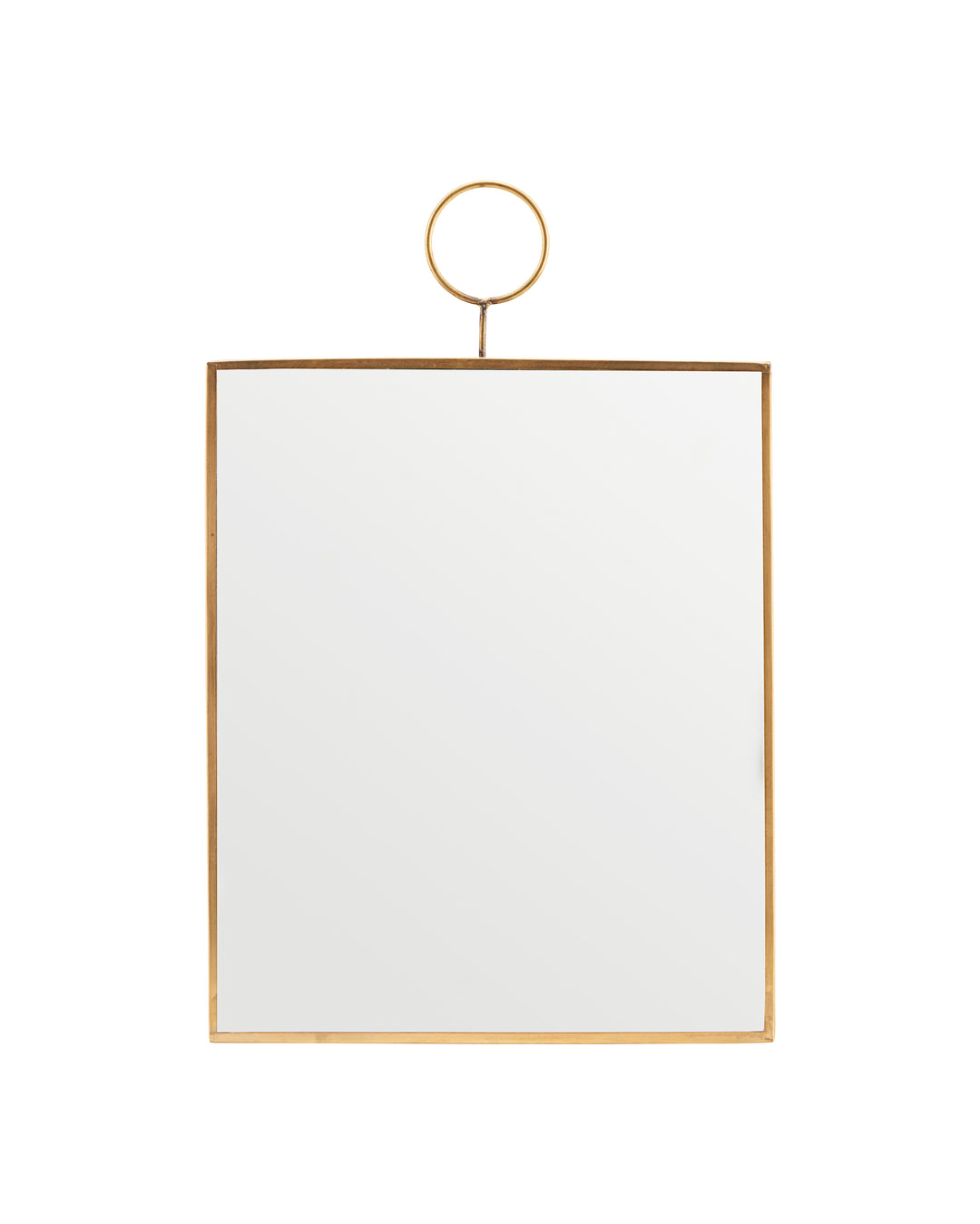 Brass Loop Mirror
