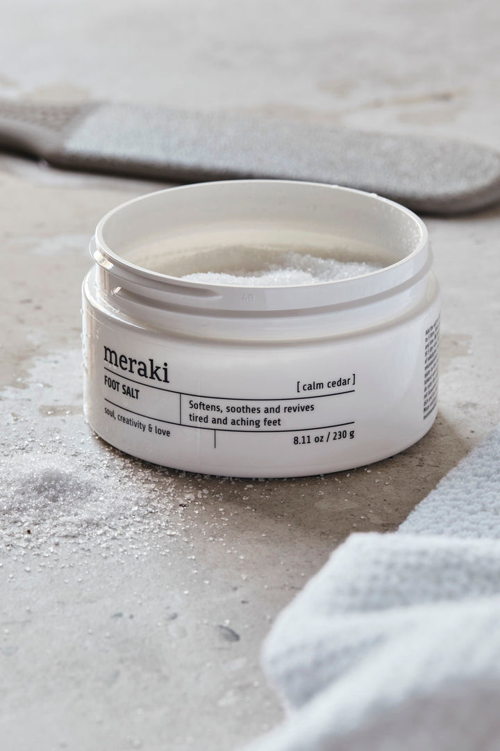 Calm Cedar Foot Salt