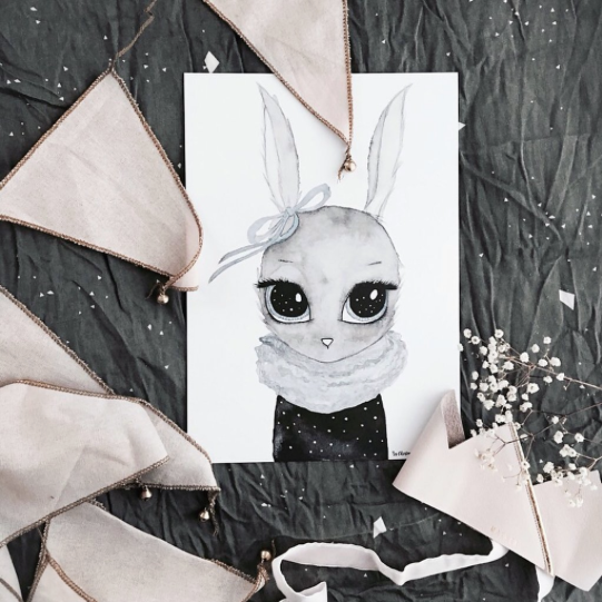 Miss Blu, Decor, By Christine Hoel - 3LittlePicks