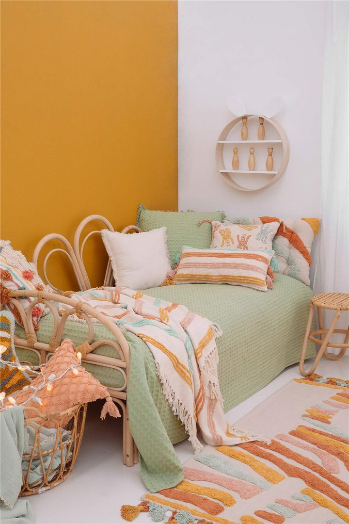 Panal Green Bedspread