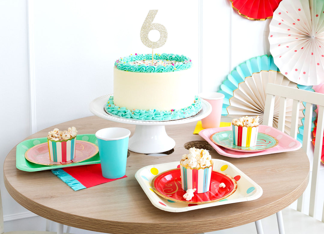 Hip Hip Hooray Party Paper Plates