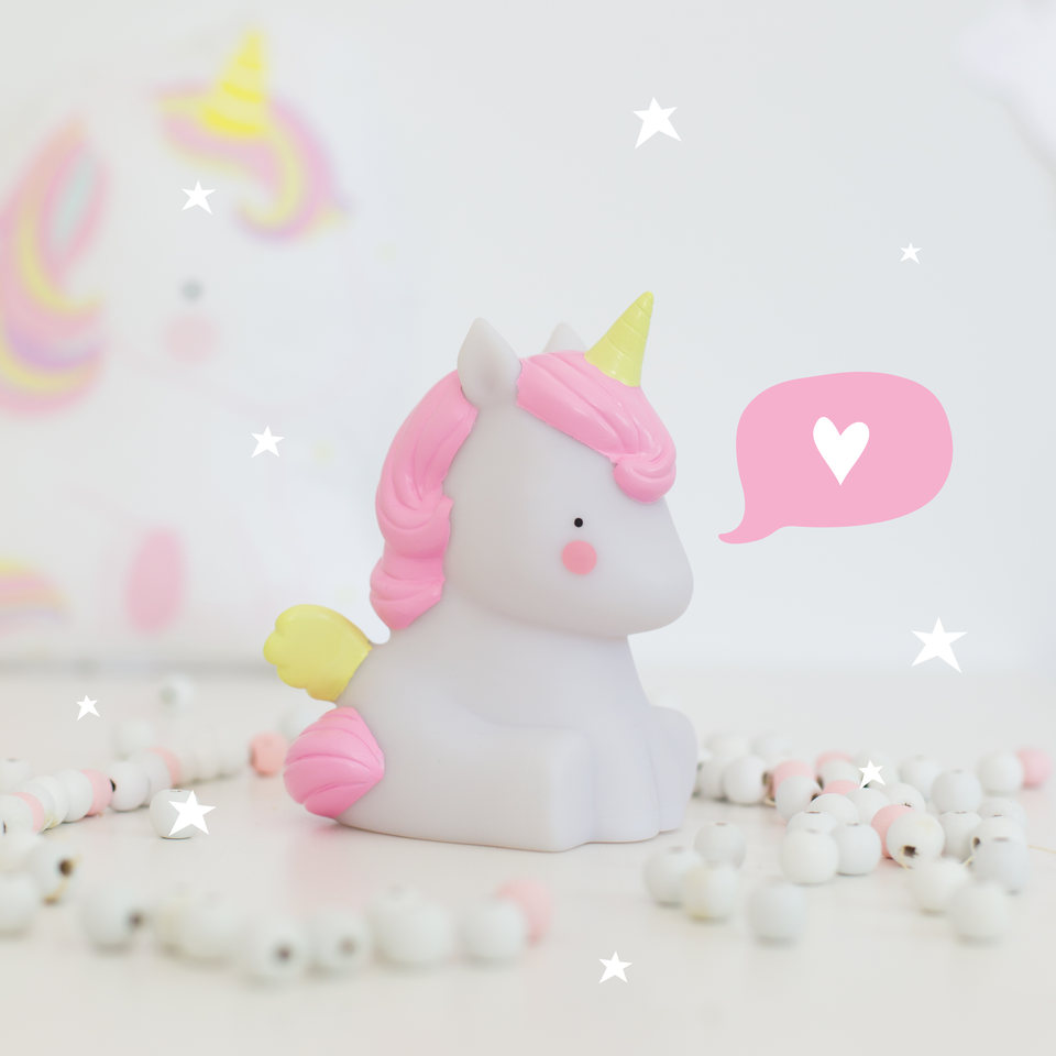 Little Unicorn Light, Lighting, A Little Lovely Company - 3LittlePicks